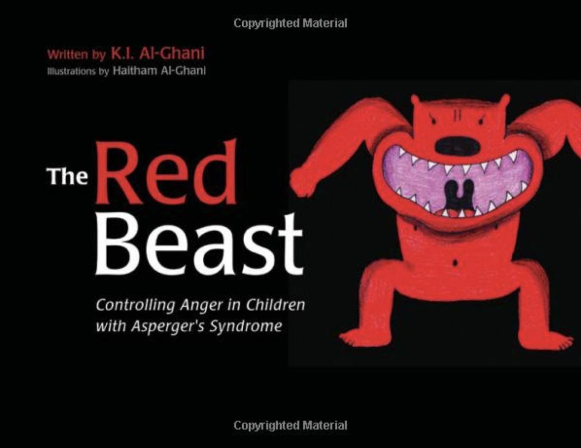 the red beast - controlling anger in children with aspergers syndrome book cover